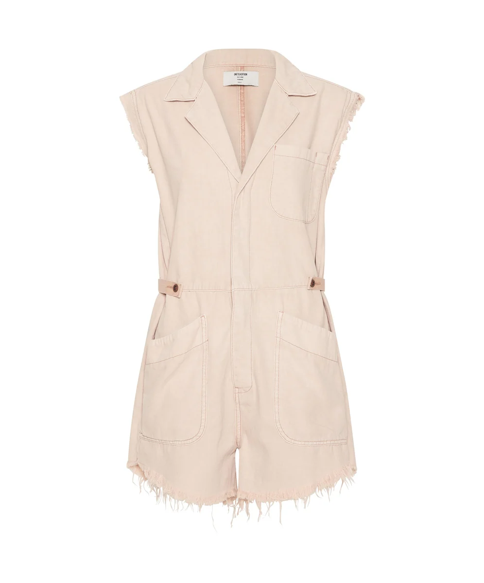 ONE TEASPOON - Pallisades Overall (Pink Tint) - Image 4