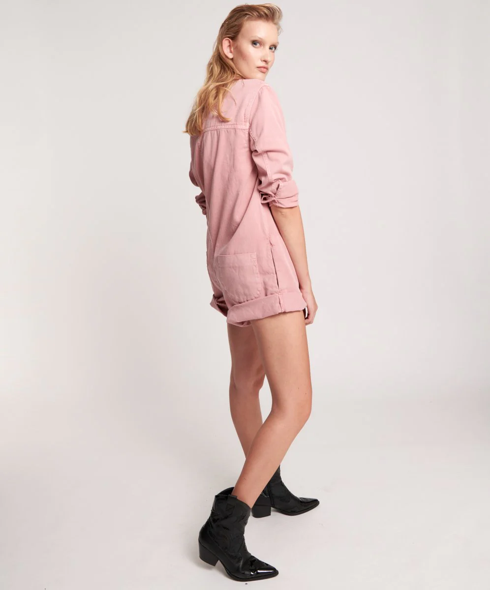 ONE TEASPOON - Prophecy Jumpsuit (Dirty Pink) - Image 2