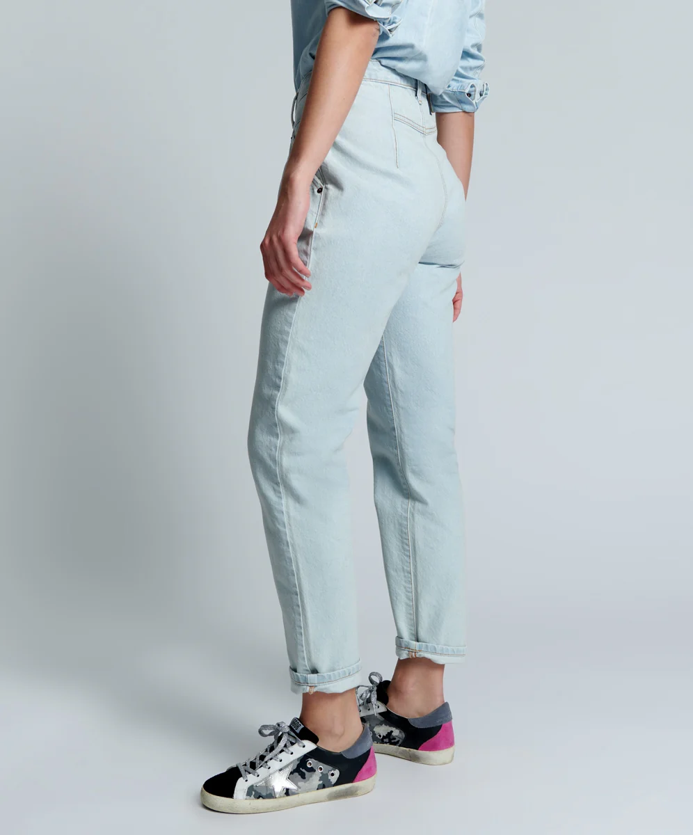 ONE TEASPOON - Streetwalkers High Waist 80's Fit Jean (Bel Air Blue) - Image 5