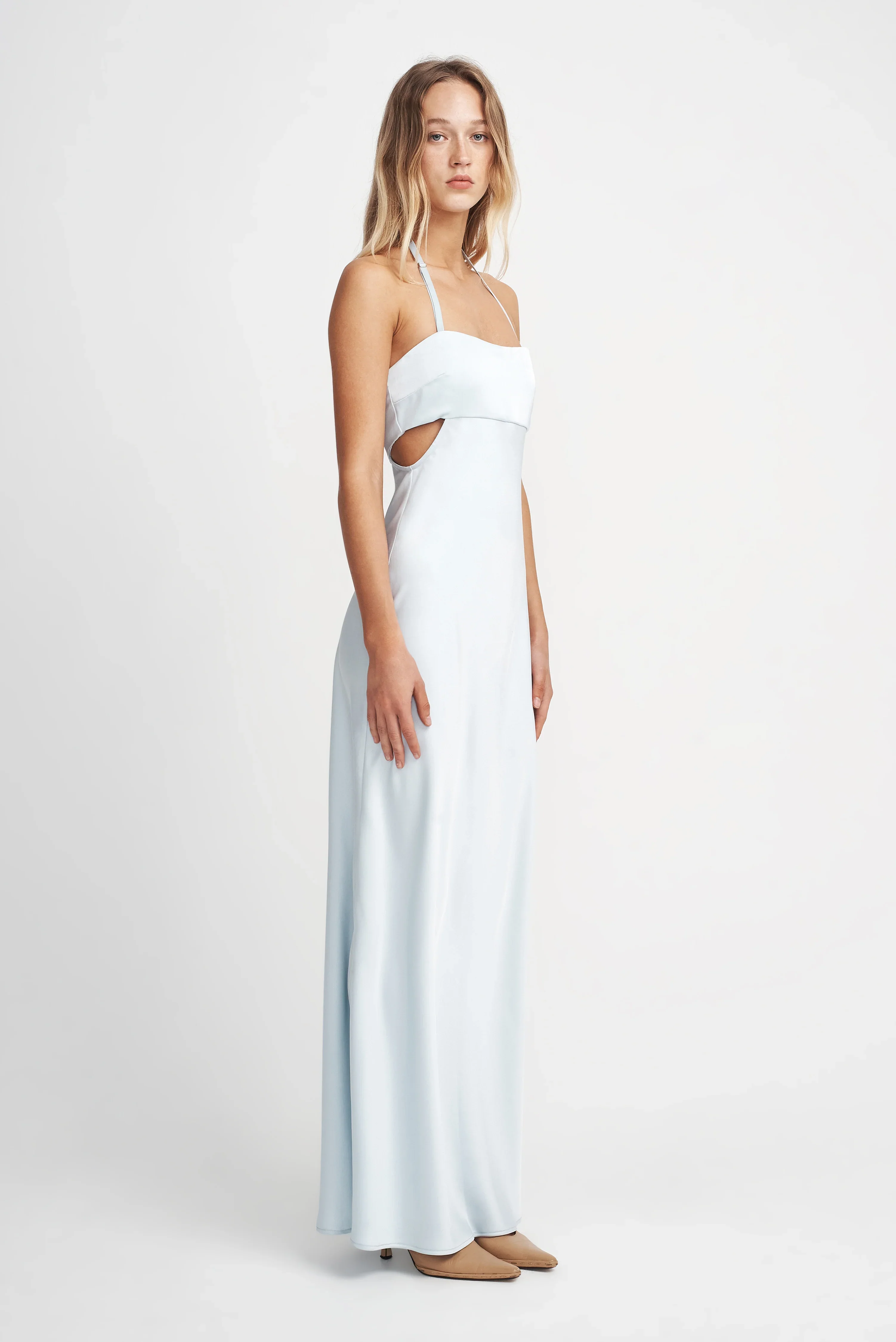 OWNLEY - AISHA DRESS (GLACIER) - Image 3