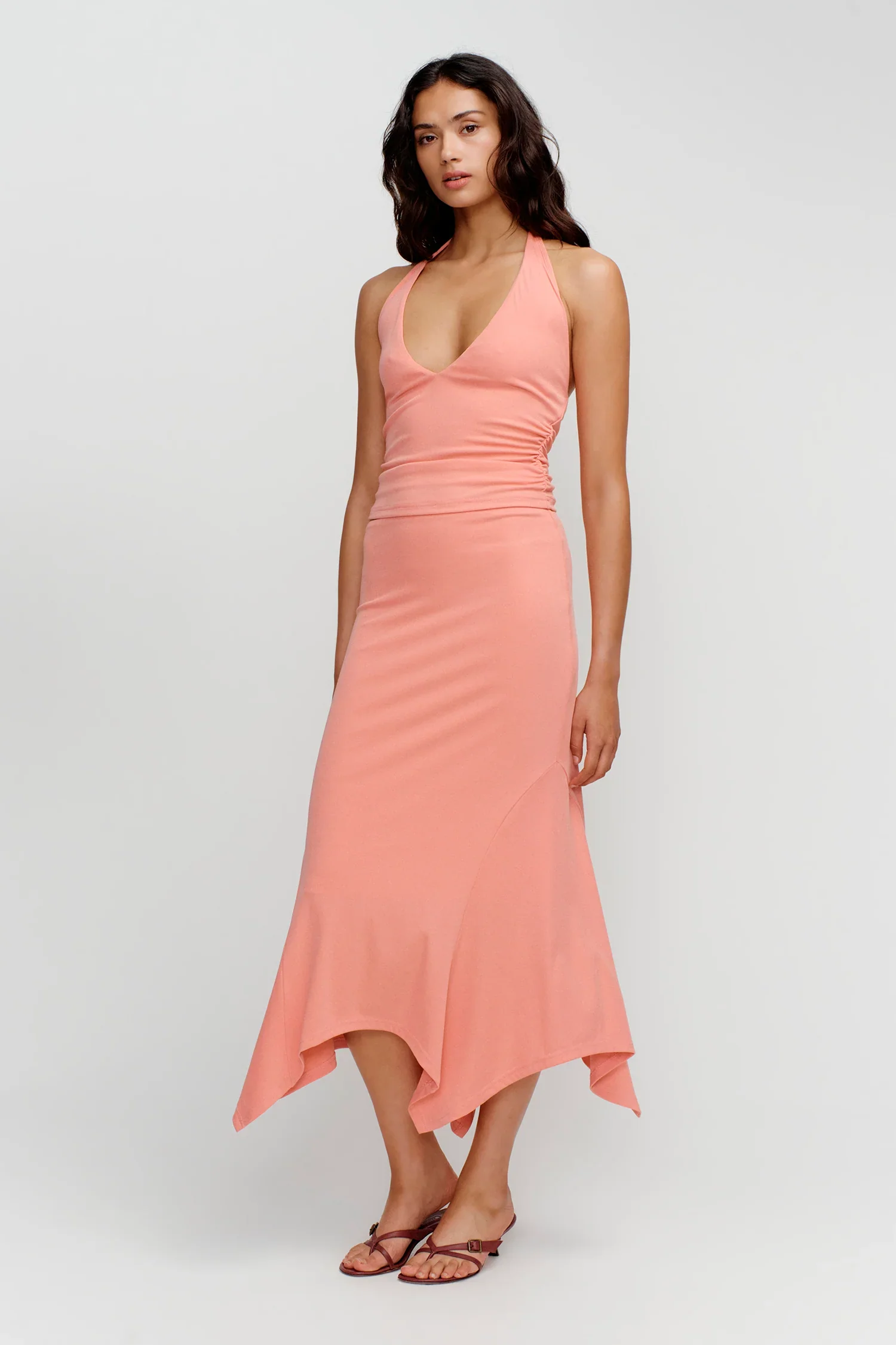 OWNLEY - KYAH HALTER TOP (MUSK) - Image 4