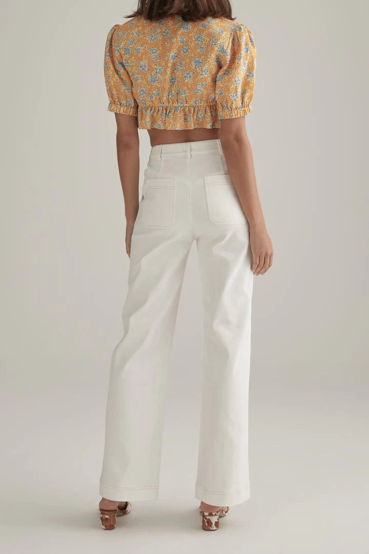 OWNLEY - Marcy Top (Tangelo Floral) - Image 4