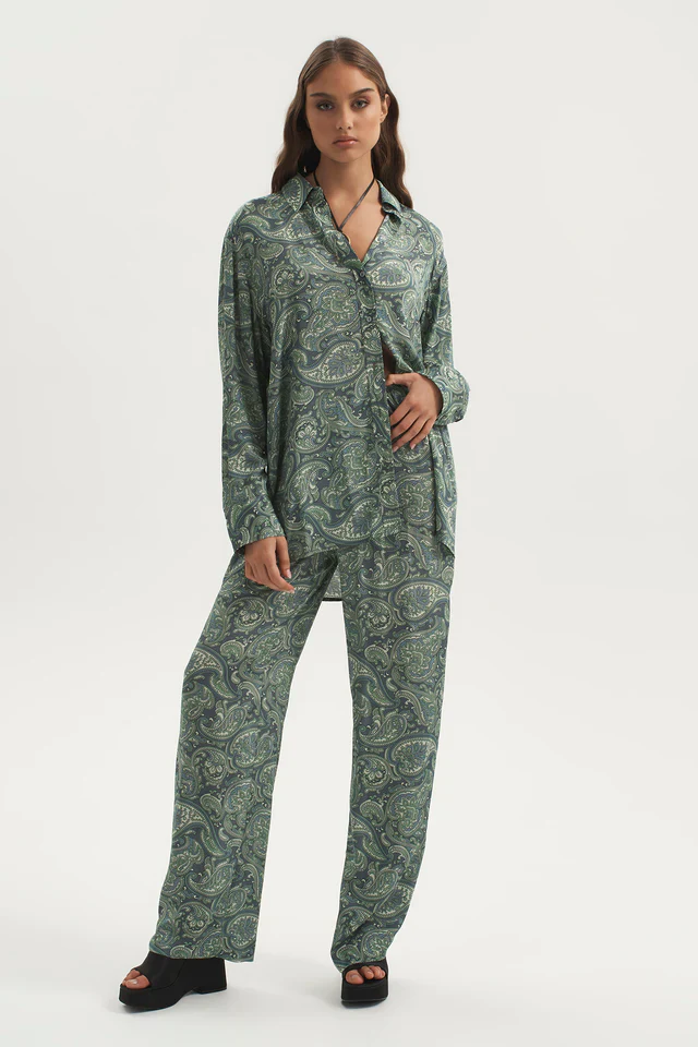 OWNLEY - Samson Oversize Shirt (Paisley) - Image 3