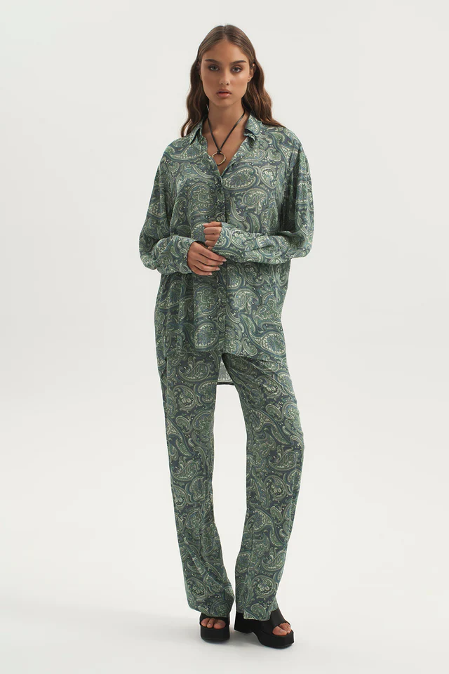 OWNLEY - Samson Oversize Shirt (Paisley) - Image 4