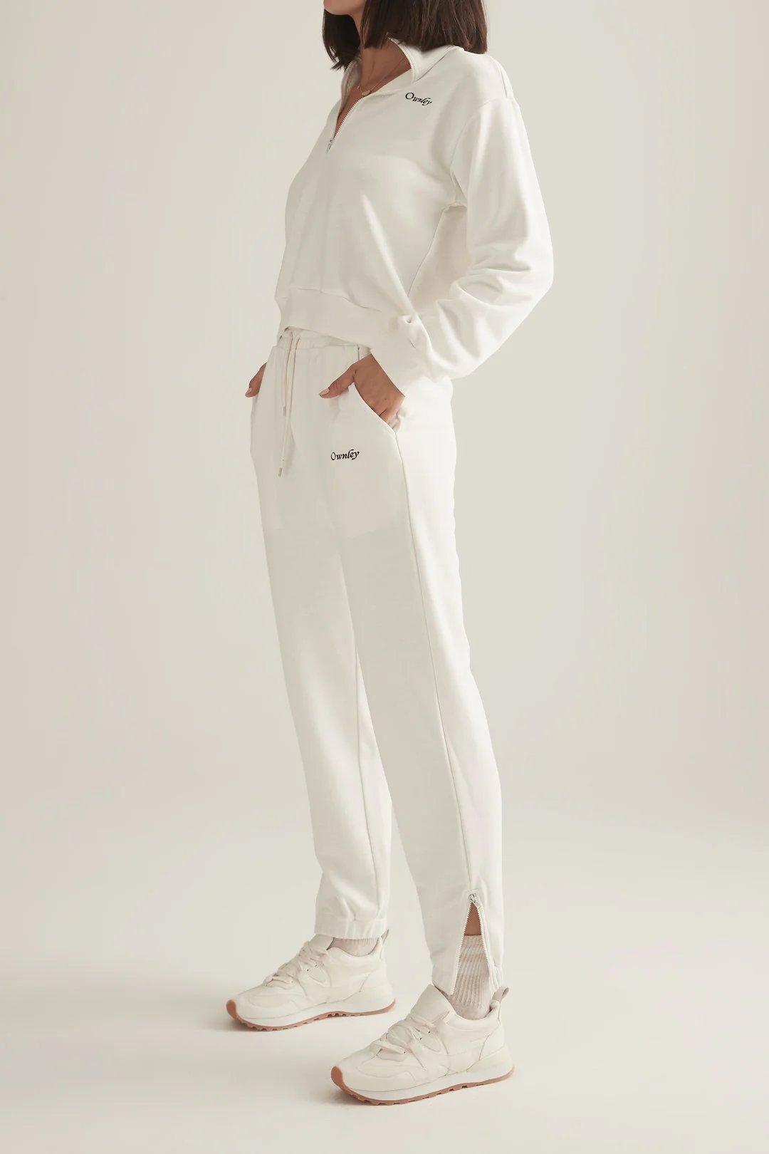OWNLEY - Tex Trackpant White - Image 3