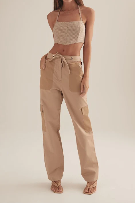 OWNLEY - Thea Corset (Toffee Check) - Image 5