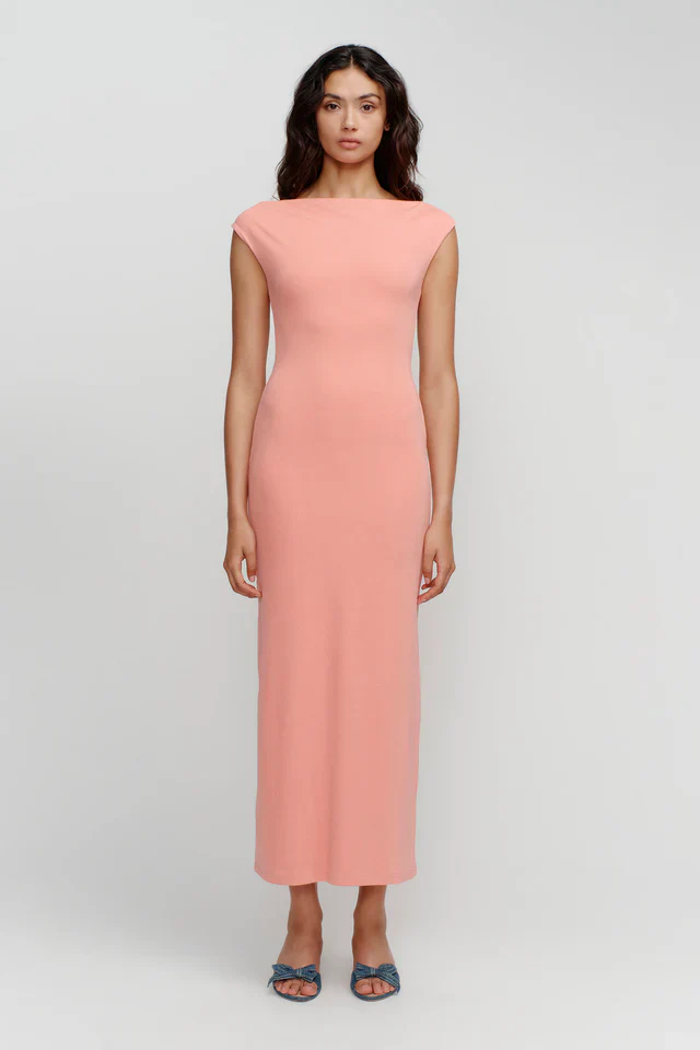 OWNLEY - ZULU MIDI DRESS (MUSK)