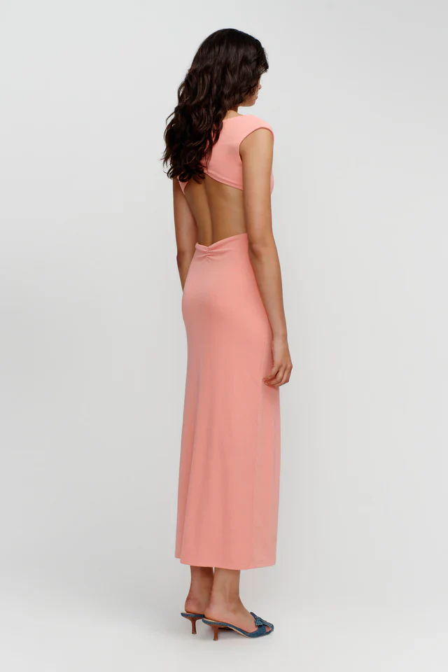 OWNLEY - ZULU MIDI DRESS (MUSK) - Image 2