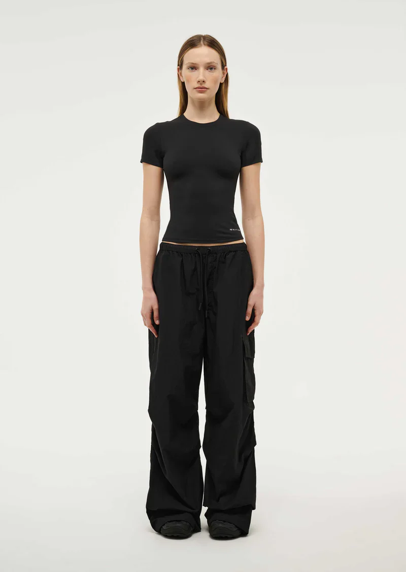 P.E NATION - FOUNDATION SHORT SLEEVE TEE (BLACK) - Image 5