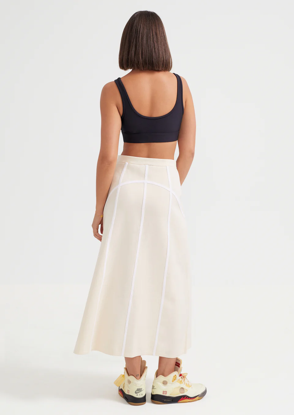 P.E NATION - Half Court Skirt (SHORTBREAD) - Image 2