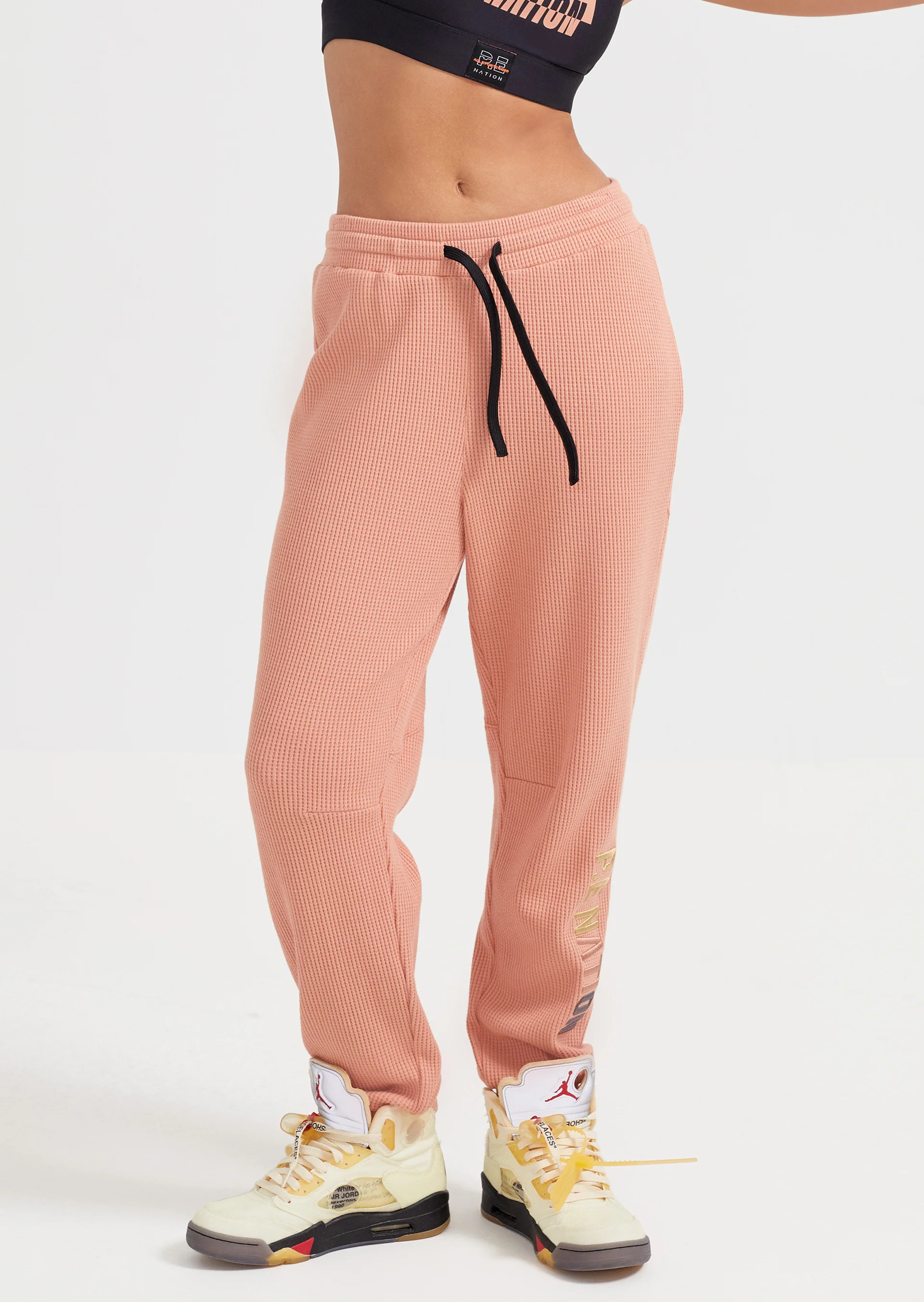 P.E NATION - Rebound Trackpant (Peach) - Image 3