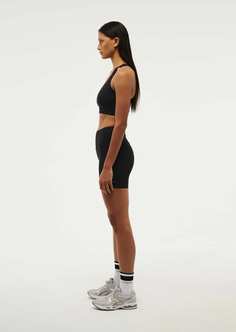 P.E NATION -RECALIBRATE 5" BIKE SHORT (BLACK) - Image 4