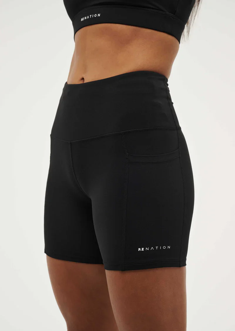 P.E NATION -RECALIBRATE 5" BIKE SHORT (BLACK) - Image 5