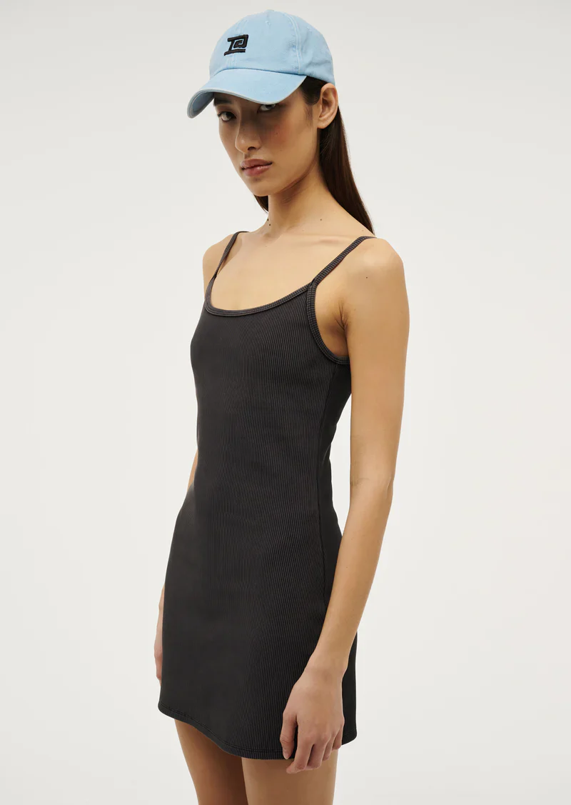 PE NATION - ACTUALISE DRESS (WASHED BLACK) - Image 3