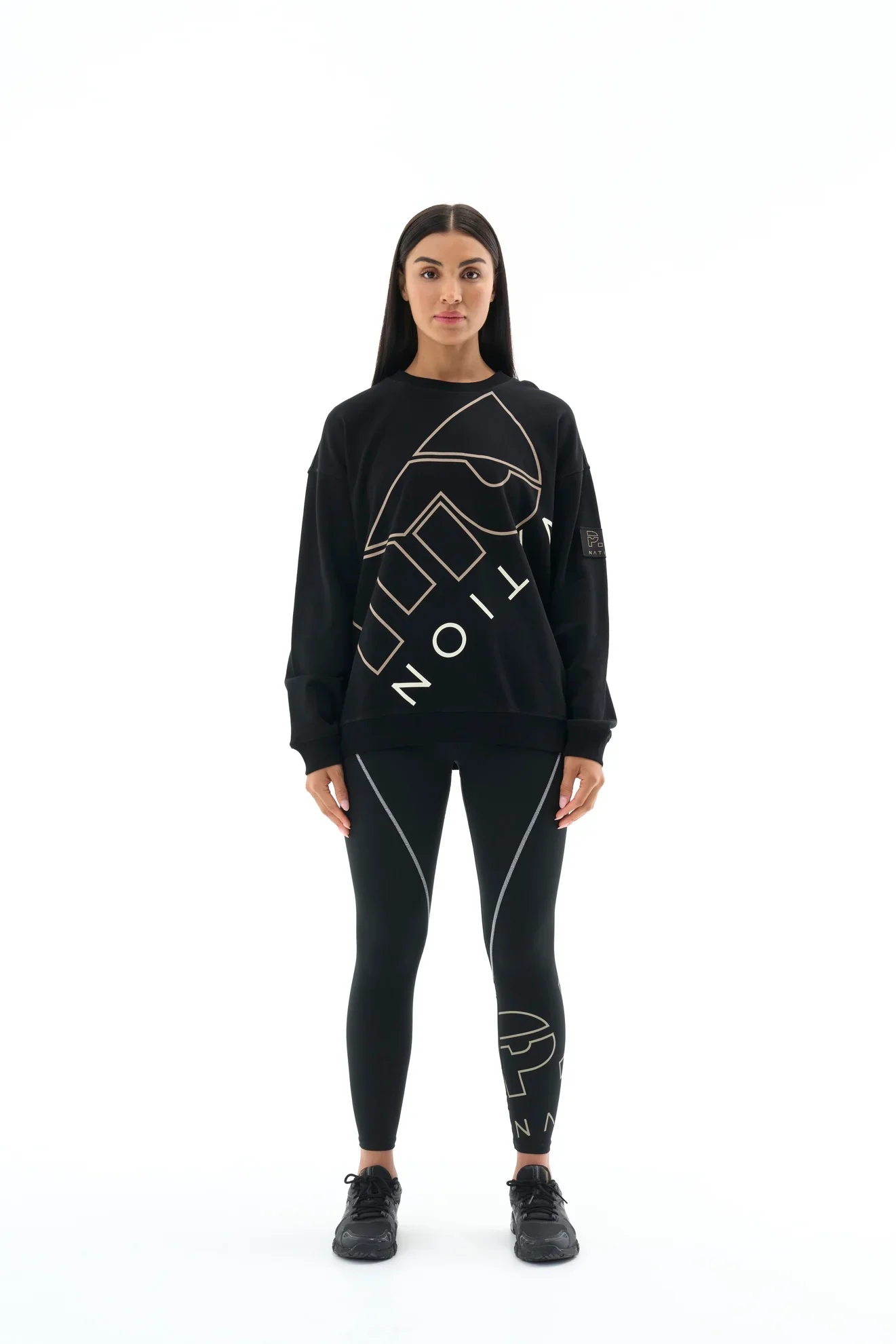 PE NATION - ALTA SWEAT (BLACK) - Image 2