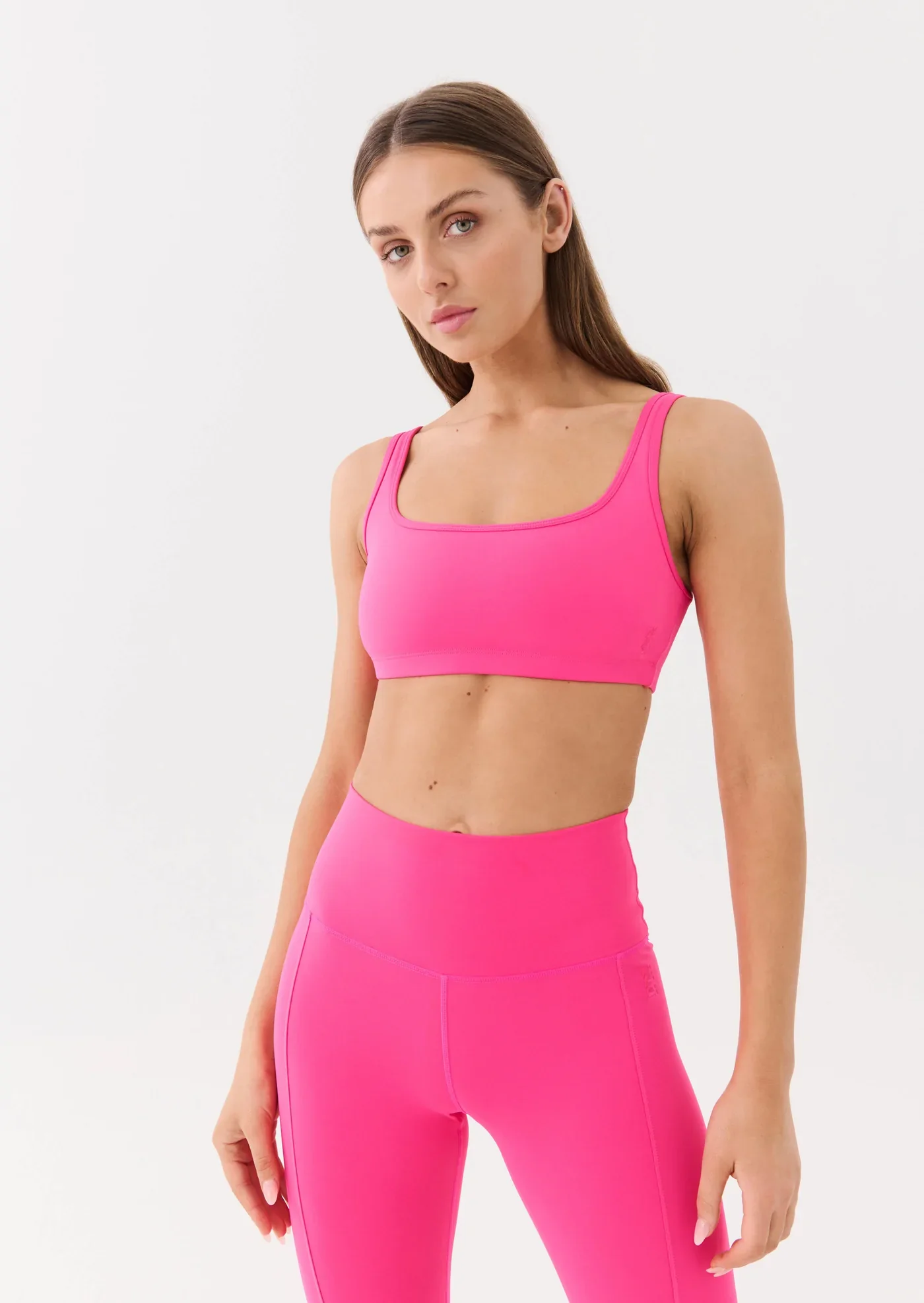 PE NATION - AMPLIFY SPORTS BRA (PINK GLO) - Image 4