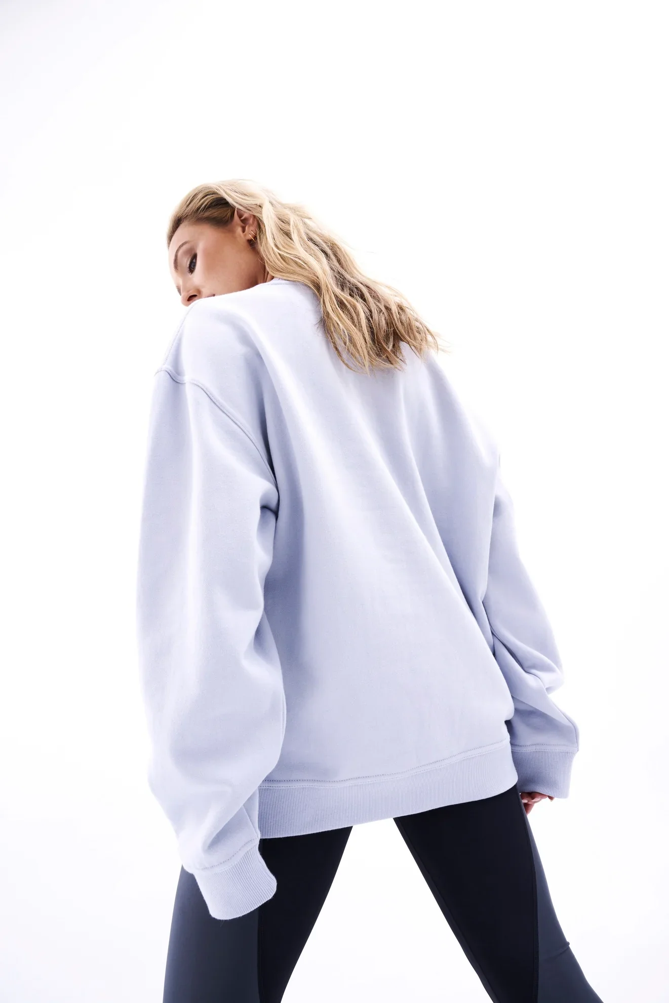 PE NATION - CUT SHOT SWEAT (GREY DAWN) - Image 2