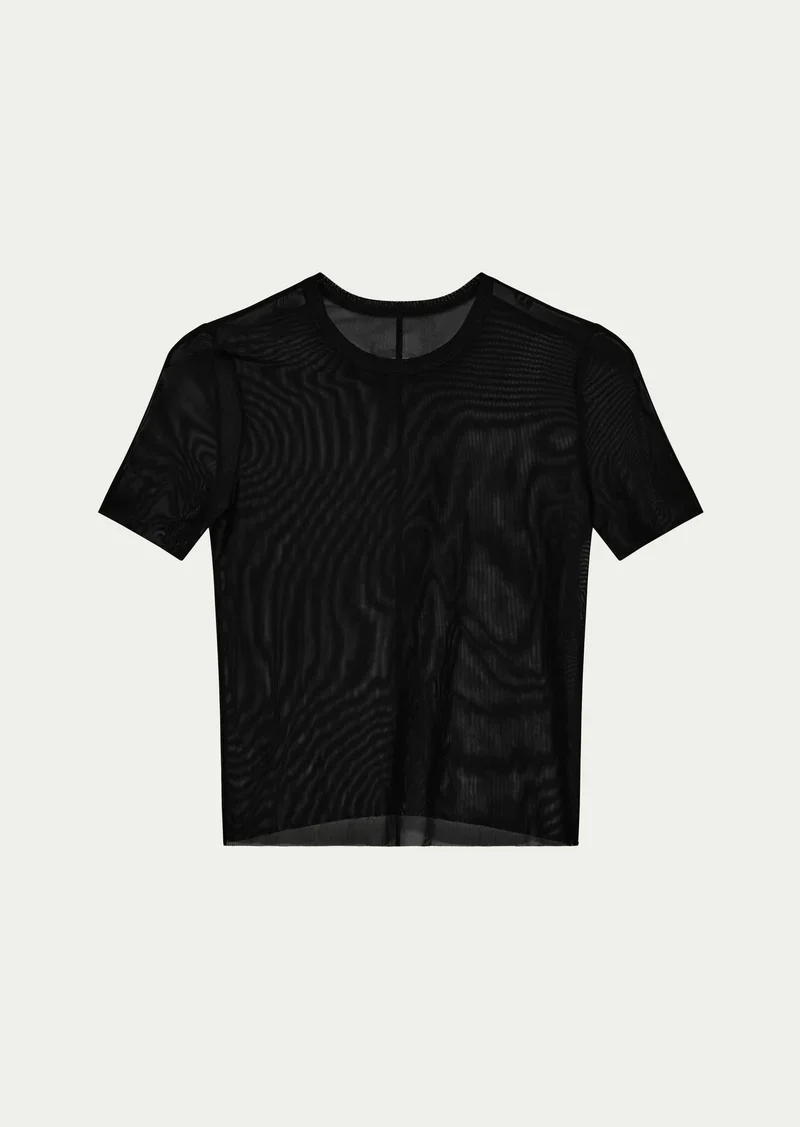 PE NATION - DISCOVERY MESH TEE (BLACK)