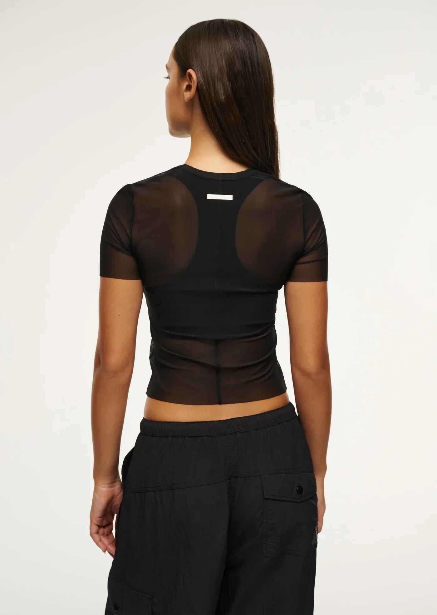 PE NATION - DISCOVERY MESH TEE (BLACK) - Image 3