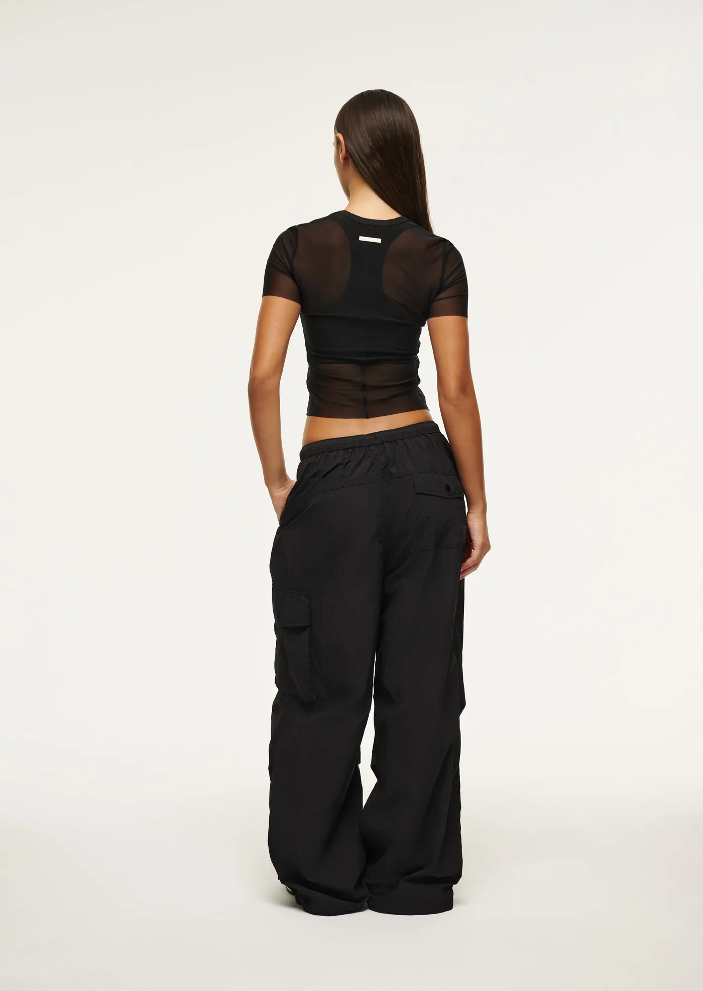 PE NATION - DISCOVERY MESH TEE (BLACK) - Image 7