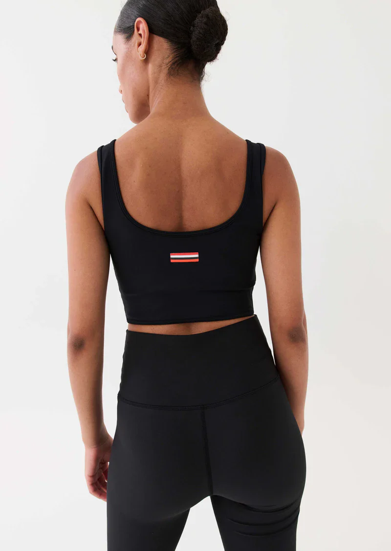 PE NATION - Dynamic Sports Bra (Black) - Image 3