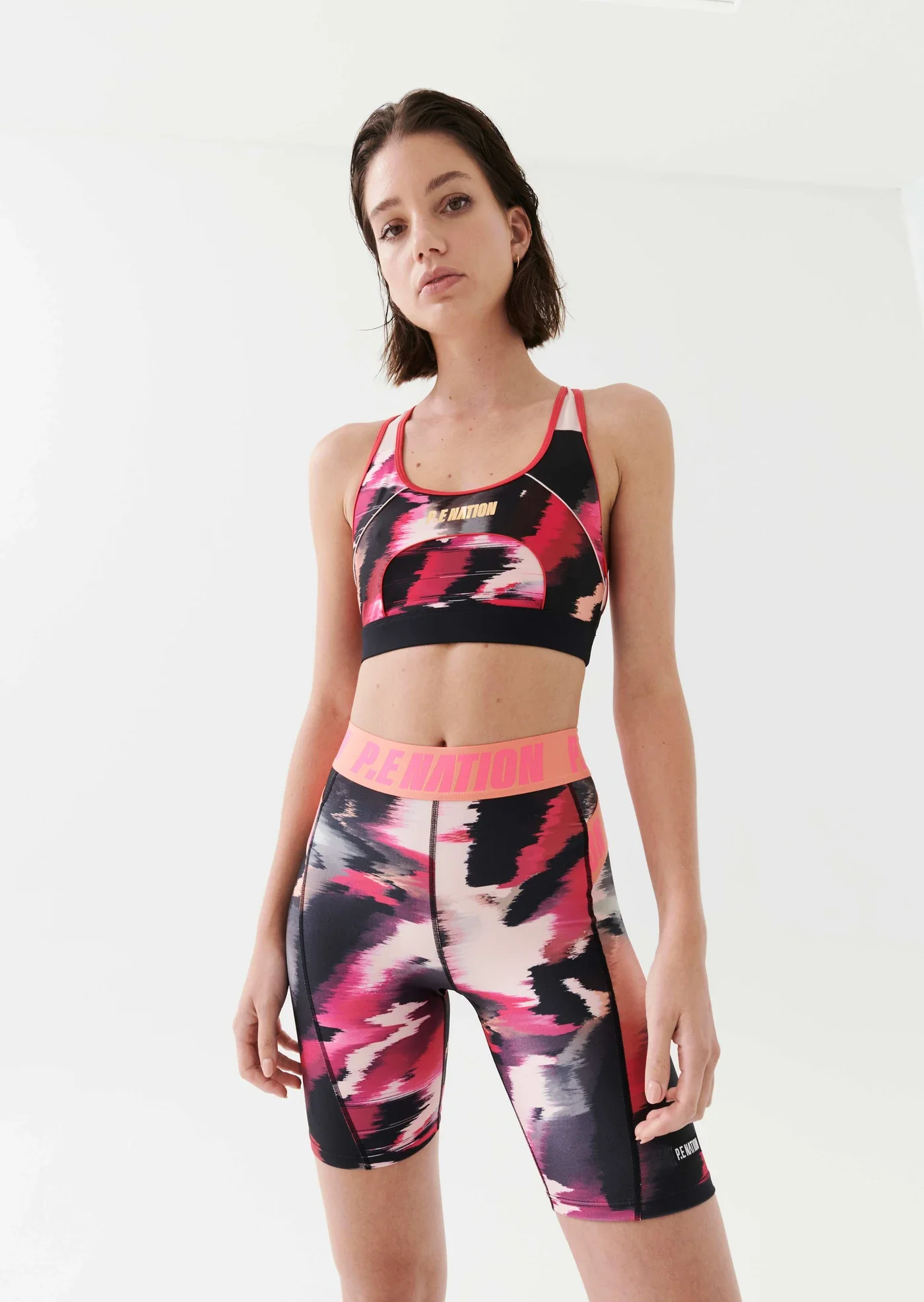 PE NATION - Fluid Sports Bra (Print)
