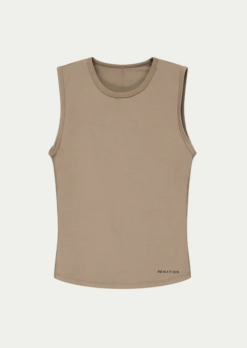 PE NATION - FOUNDATION MUSCLE TANK (FOSSIL)
