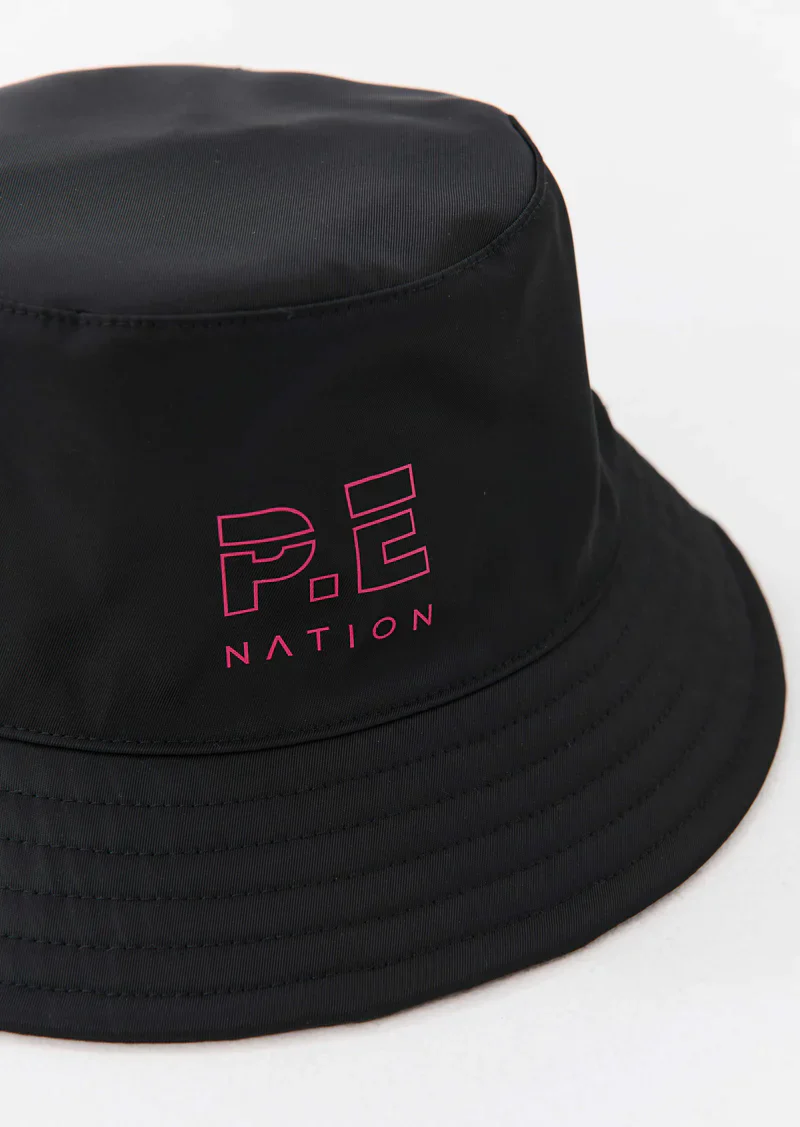 PE NATION - Heads Up Bucket Hat (Black) - Image 3