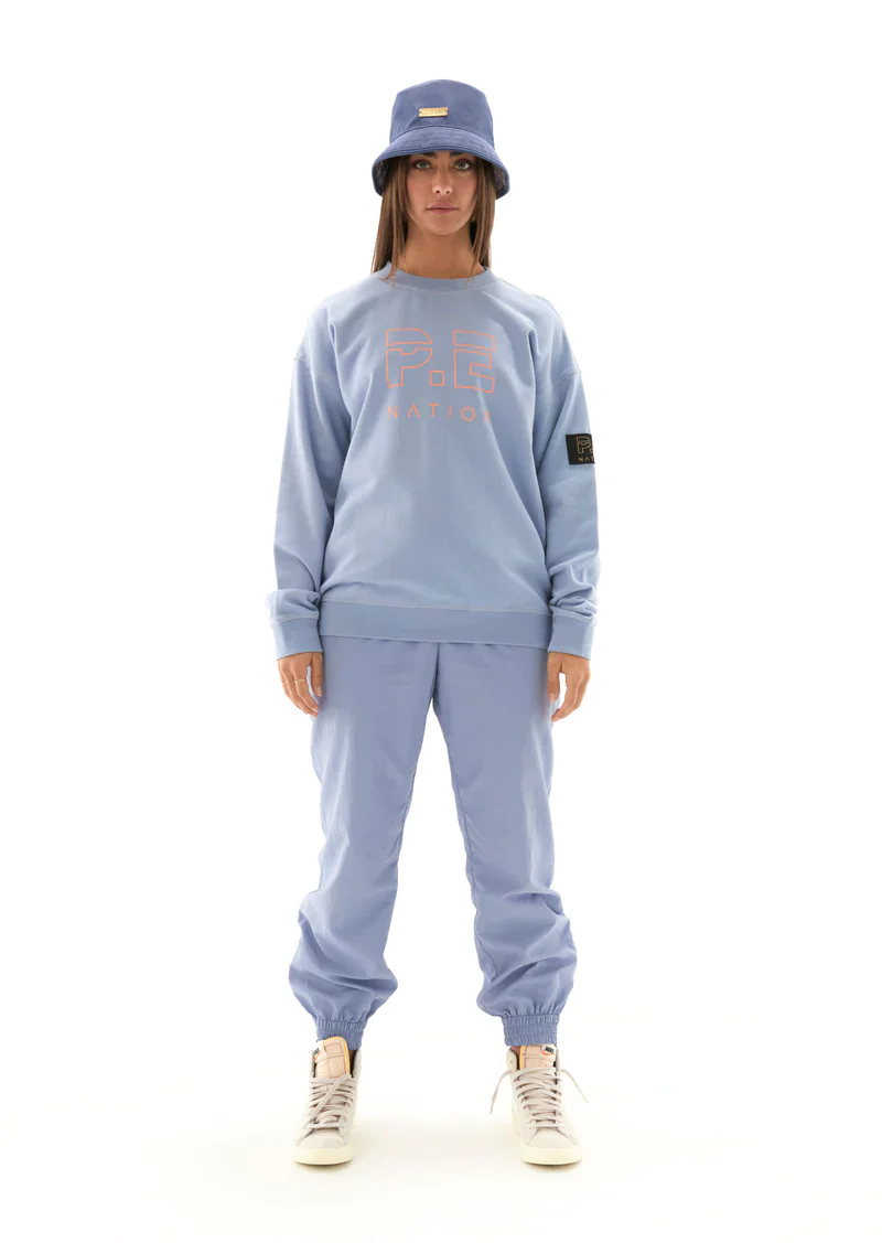 PE NATION - HEADS UP SWEAT (LAVENDER LUSTRE) - Image 2