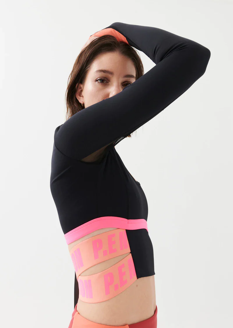 PE NATION - High Press LS Top (Black) - Image 3