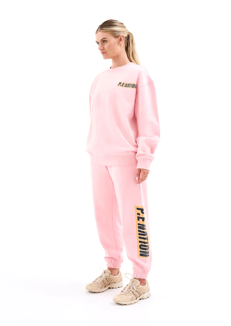 PE NATION - MAIN DRAW SWEAT (BLOSSOM) - Image 6