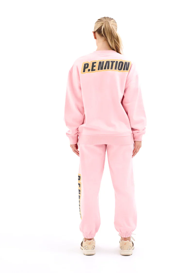 PE NATION - MAIN DRAW TRACKPANT (BLOSSOM) - Image 2