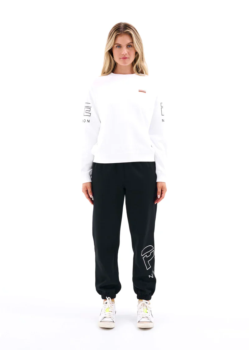 PE NATION - MONEYBALL SWEAT (OPTIC WHITE)