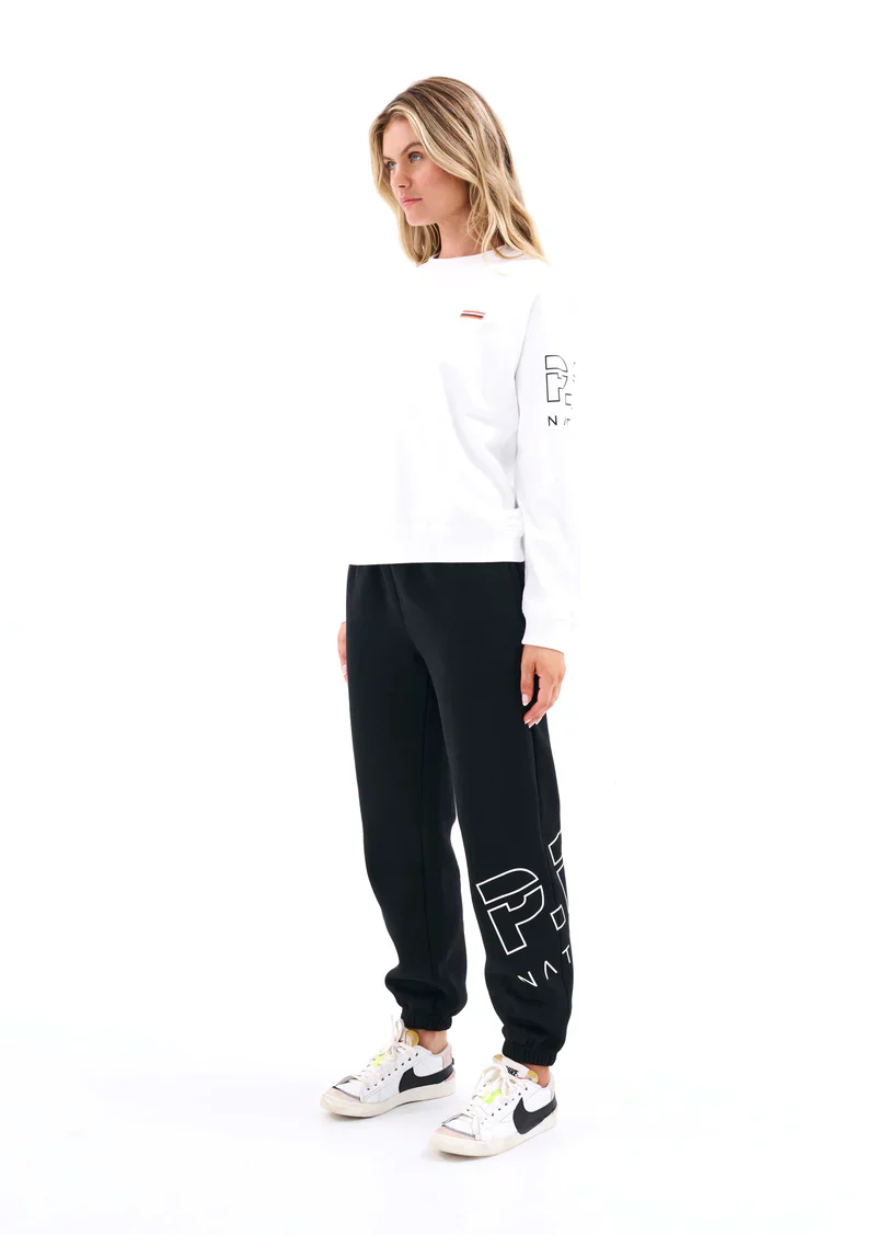 PE NATION - MONEYBALL SWEAT (OPTIC WHITE) - Image 2