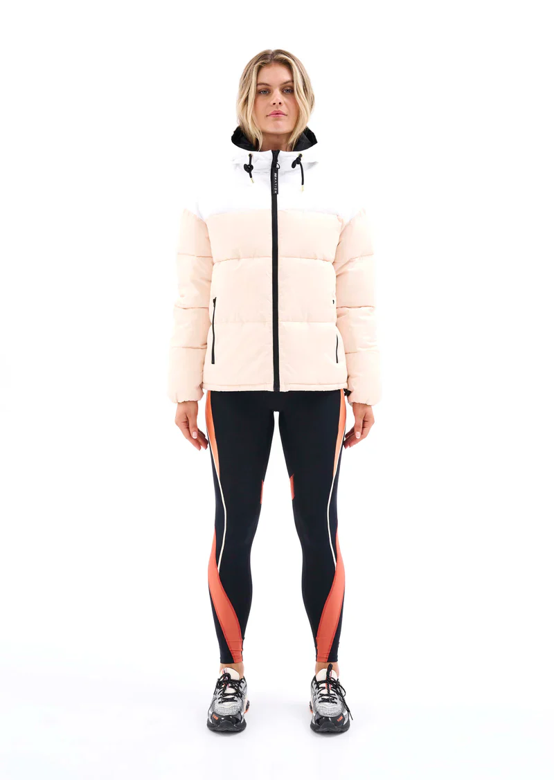 PE NATION - OAKMONT JACKET (PEARLED IVORY)