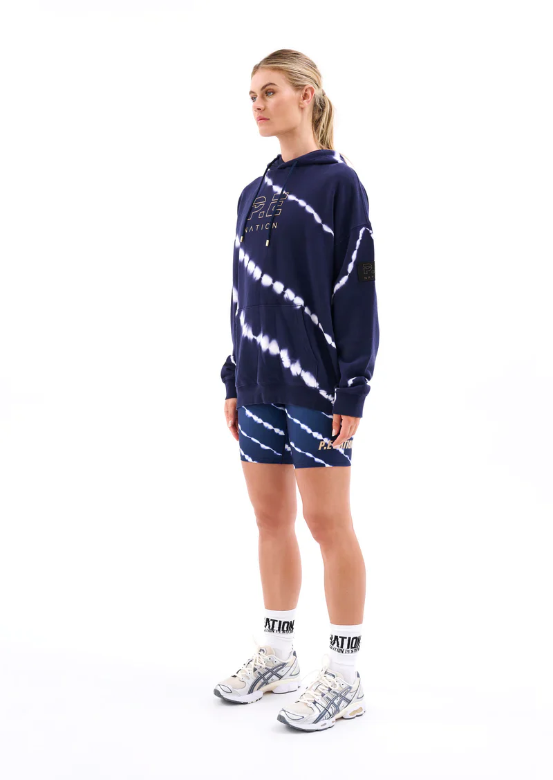 PE NATION - ODYSSEY HOODIE IN TIE DYE - Image 4