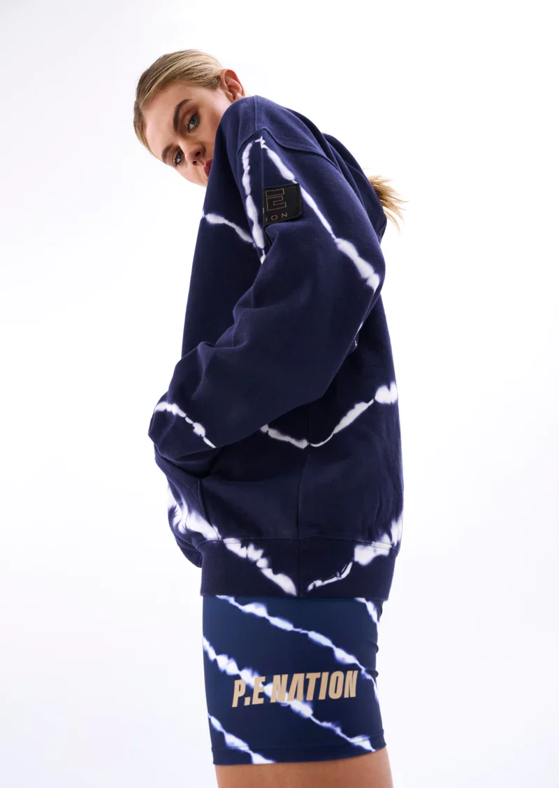 PE NATION - ODYSSEY HOODIE IN TIE DYE - Image 7