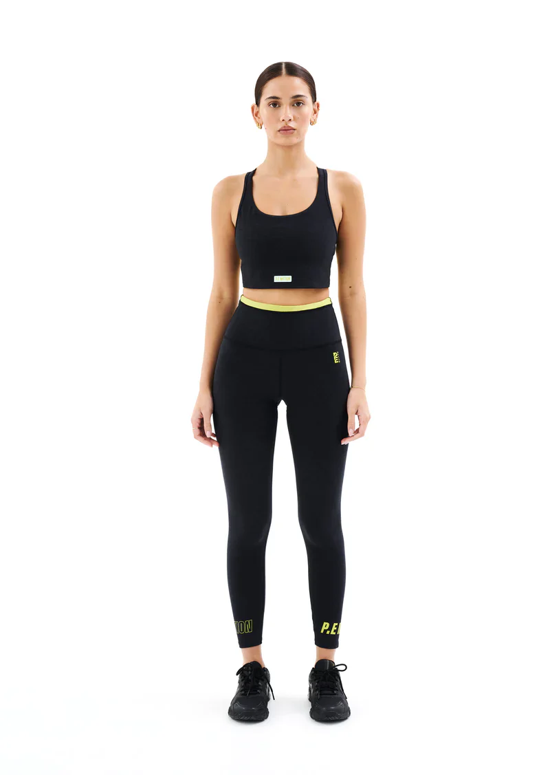 PE Nation - Orbital Sports Bra (Charcoal Marl) - Image 2
