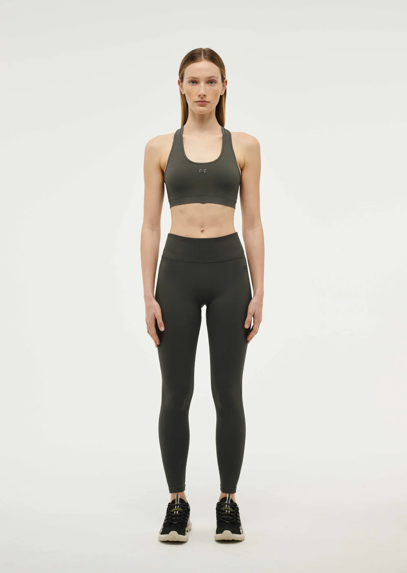 PE NATION - RESTORE SEAMLESS LEGGING (GUNMETAL)