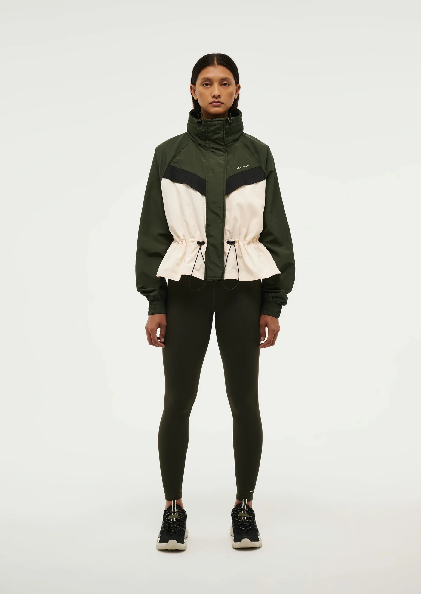 PE NATION - SHELTER JACKET (FOREST NIGHT) - Image 3