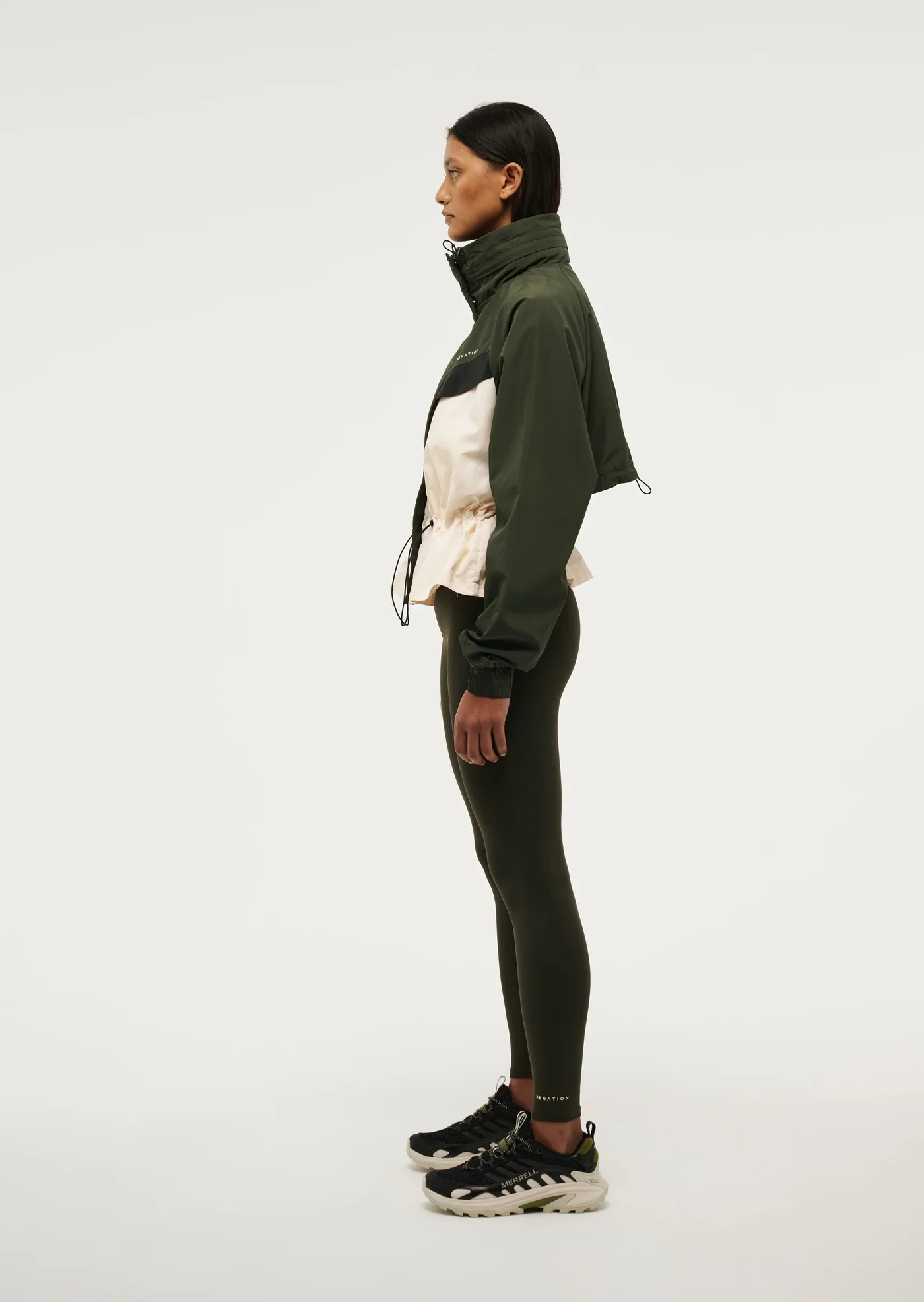 PE NATION - SHELTER JACKET (FOREST NIGHT) - Image 4