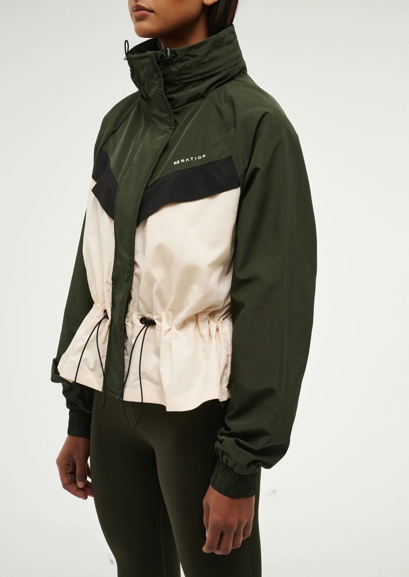 PE NATION - SHELTER JACKET (FOREST NIGHT) - Image 6