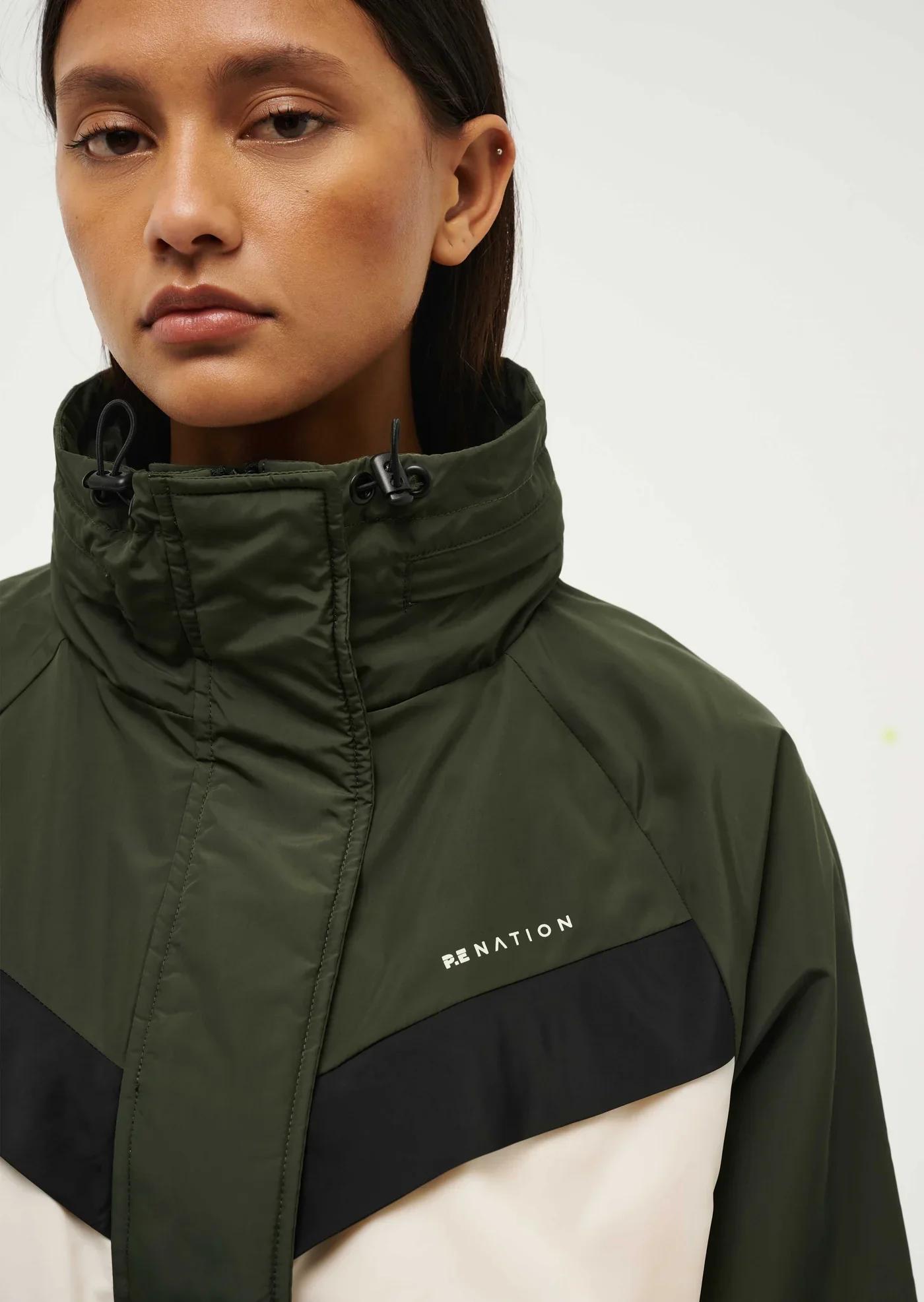 PE NATION - SHELTER JACKET (FOREST NIGHT) - Image 7