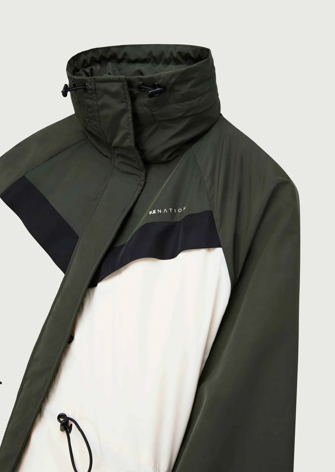 PE NATION - SHELTER JACKET (FOREST NIGHT) - Image 8