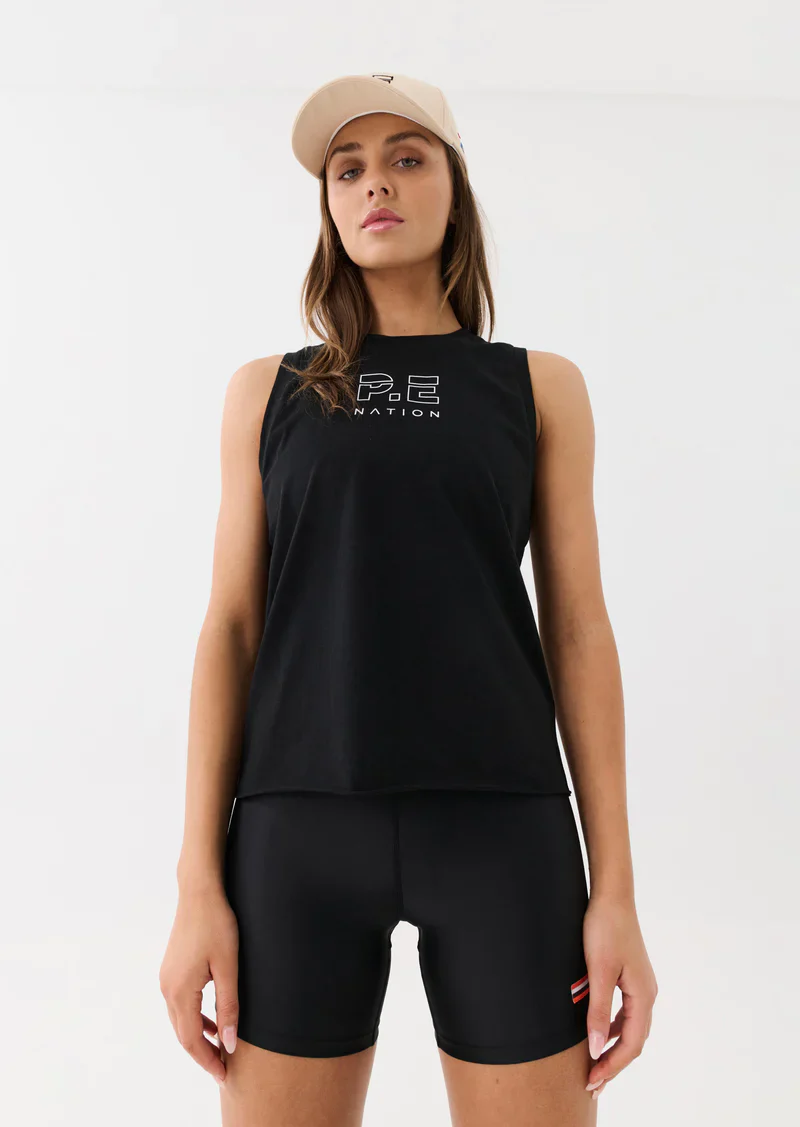 PE NATION - SHUFFLE TANK (BLACK) - Image 3