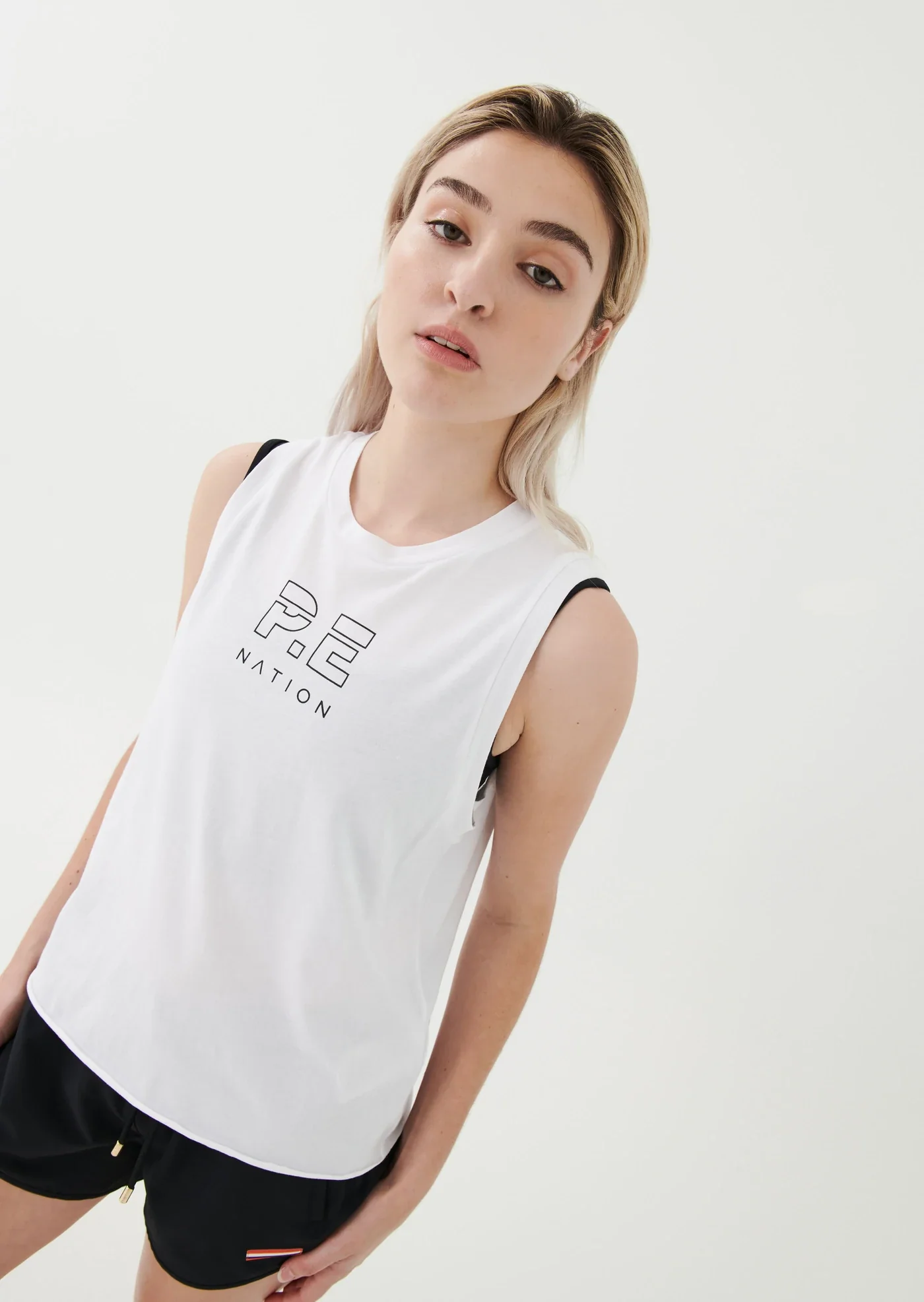 PE NATION - Shuffle Tank (white) - Image 2