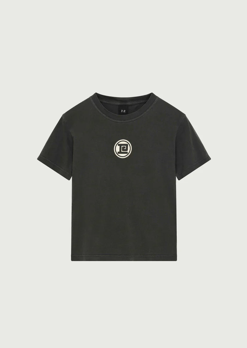 PE NATION - SPORTIVE SHORT SLEEVE TEE (WASHED BLACK) - Image 6