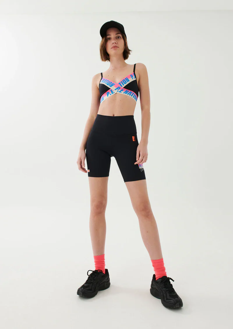 PE NATION - Tiebreak Short (Black)