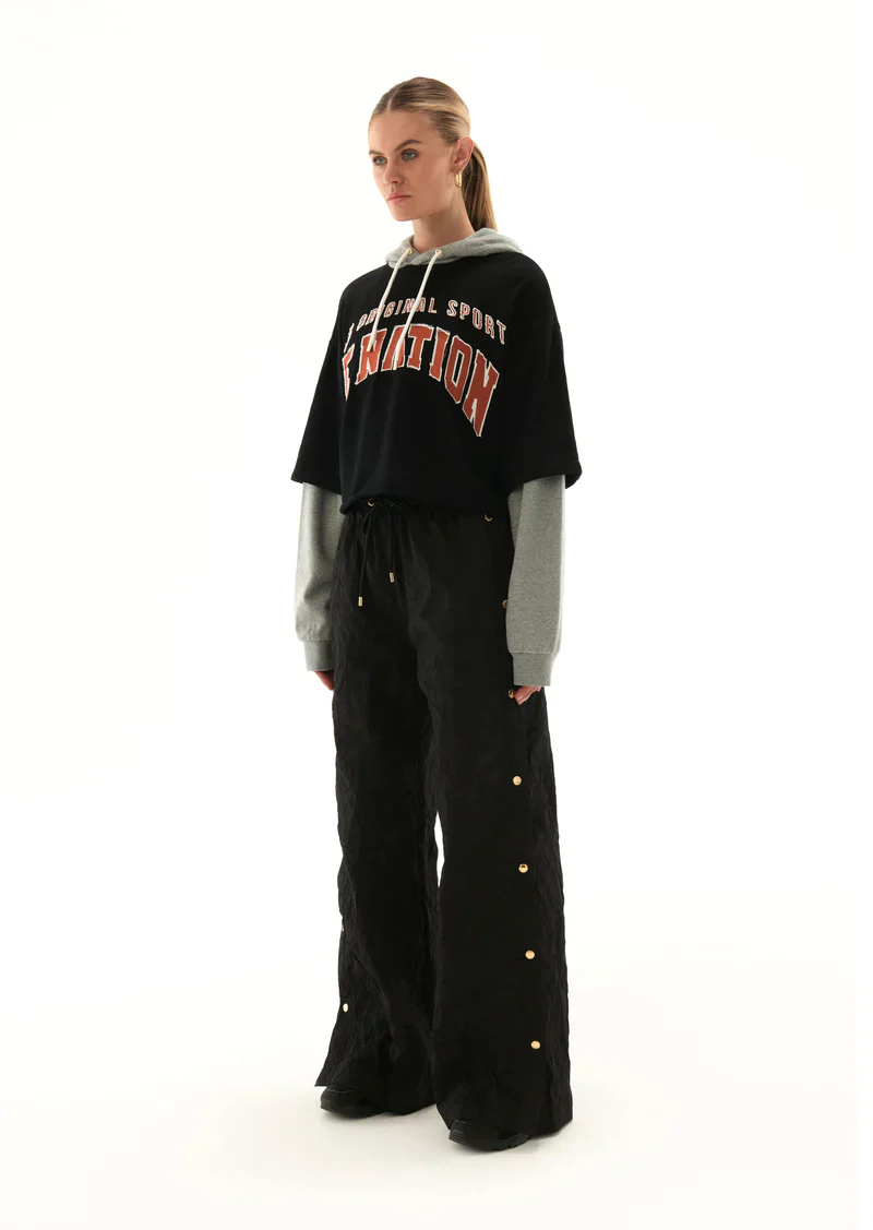 PE NATION - WONDERGOAL HOODIE (BLACK) - Image 5