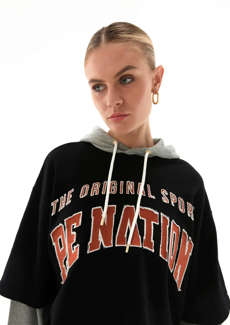PE NATION - WONDERGOAL HOODIE (BLACK) - Image 7